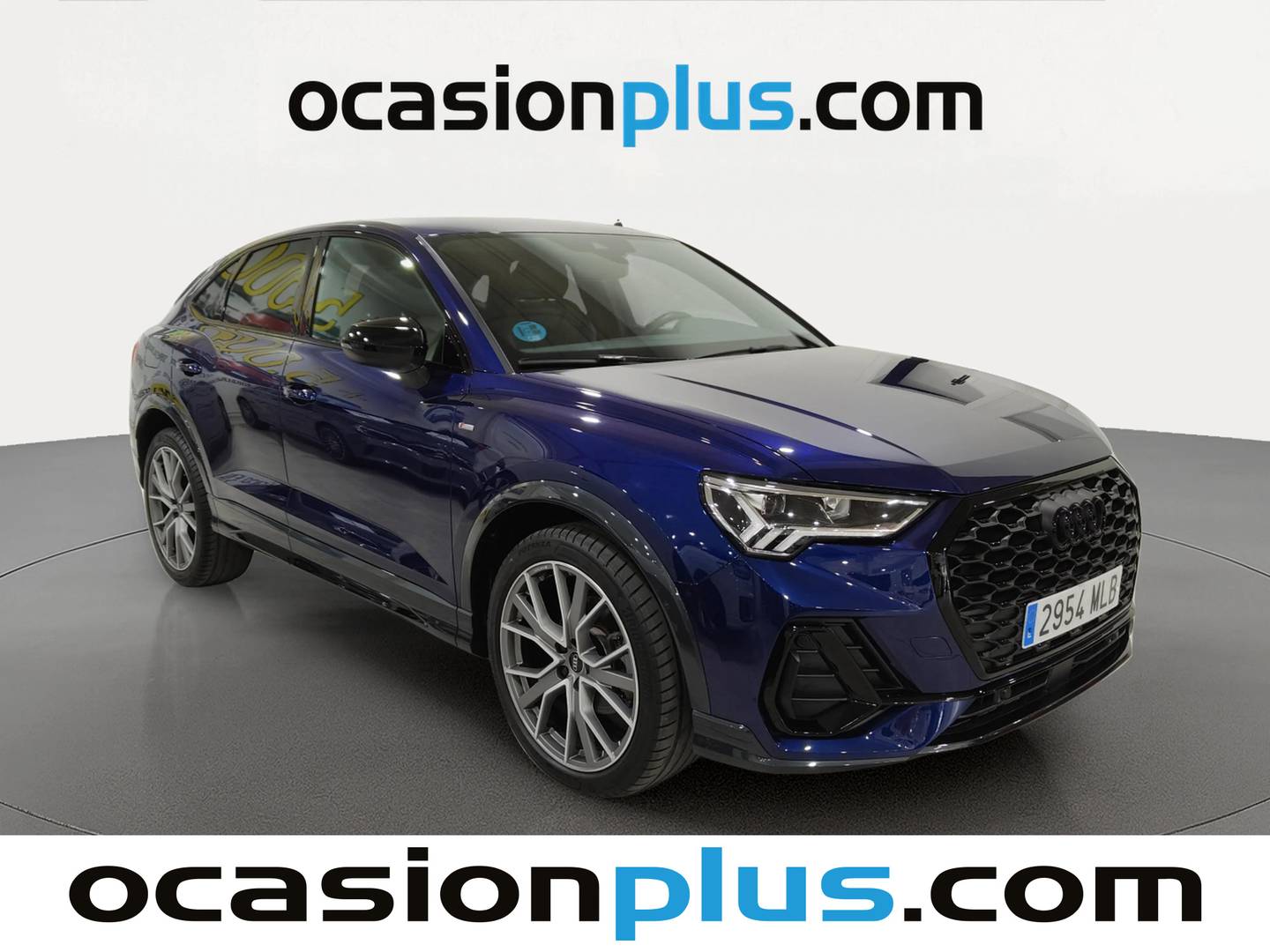 Foto delantera Audi Q3 Sportback Audi Q3 Sportback Black line 35 TDI (150 CV) S tronic Paquete S-Line derecha