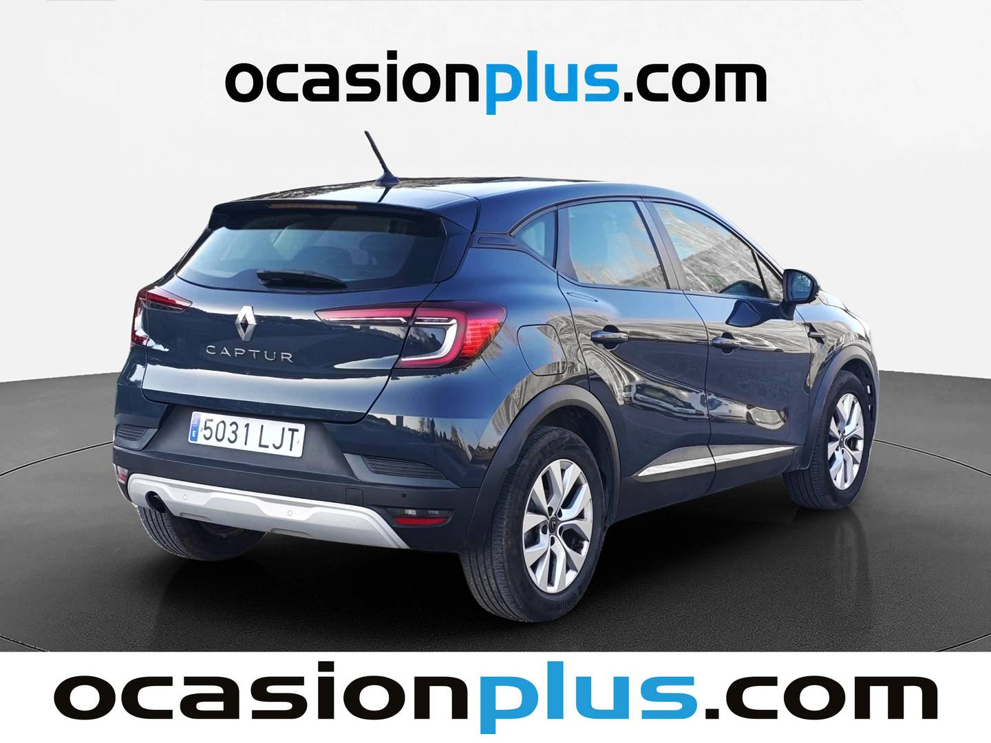 Foto trasera Renault Captur Renault Captur Intens Blue dCi (115 CV) derecha