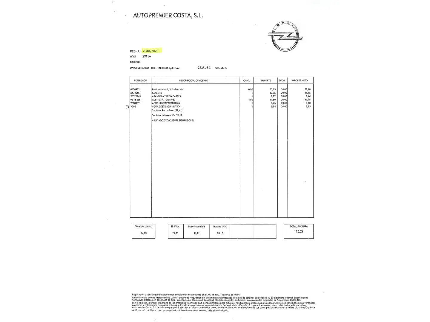 Foto Opel Insignia Opel Insignia 2.0 CDTI Excellence Auto (170 CV)