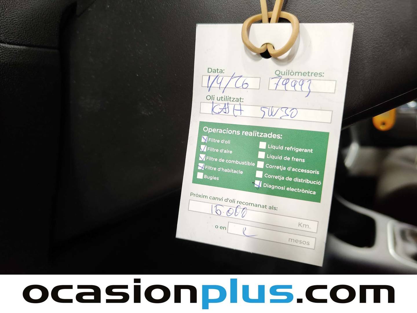 Foto del mantenimiento del Citroën C3 Citroën C3 PureTech 82 Shine (82 CV)