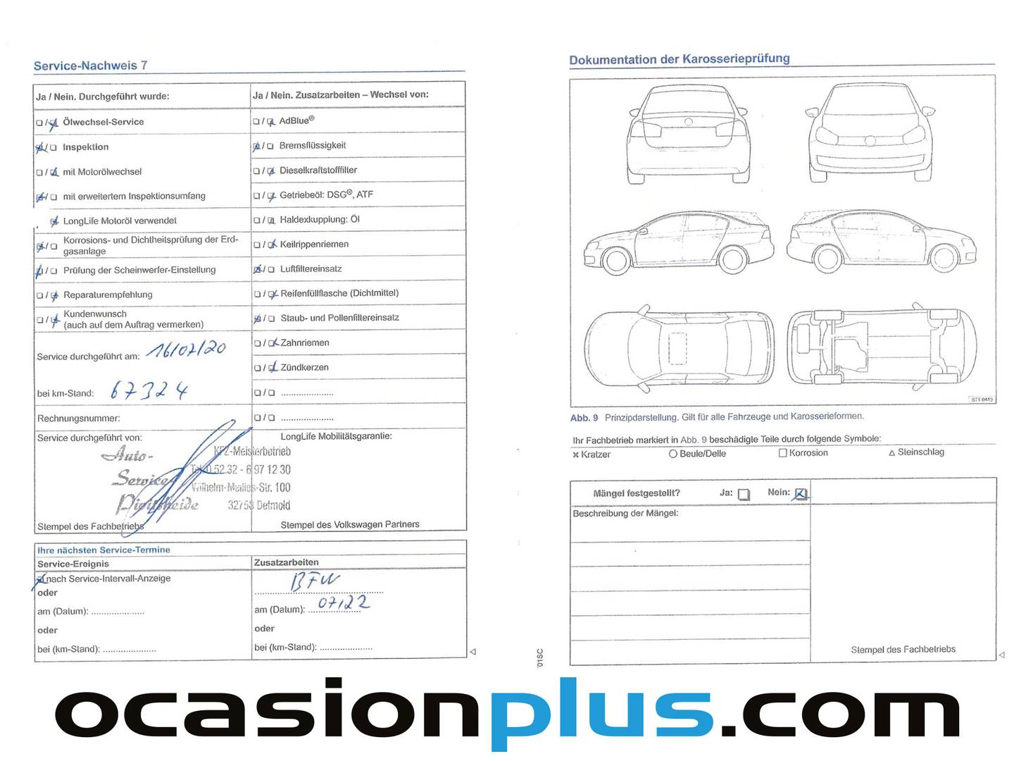 Foto del mantenimiento del Volkswagen Golf Volkswagen Golf GTI 2.0 TSI BMT (220 CV)