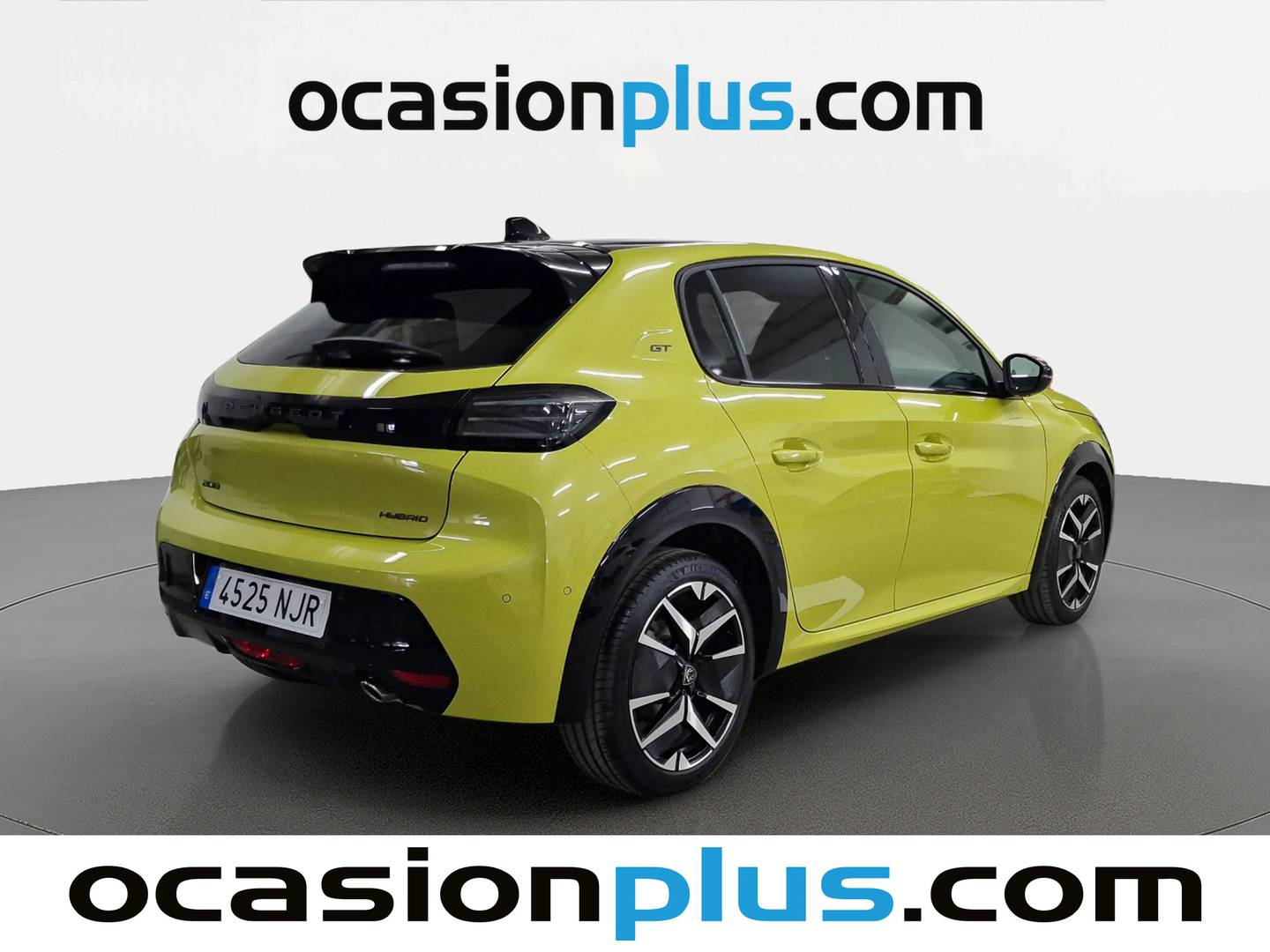 Foto trasera Peugeot 208 Peugeot 208 GT Hybrid eDCS6 (100 CV) derecha