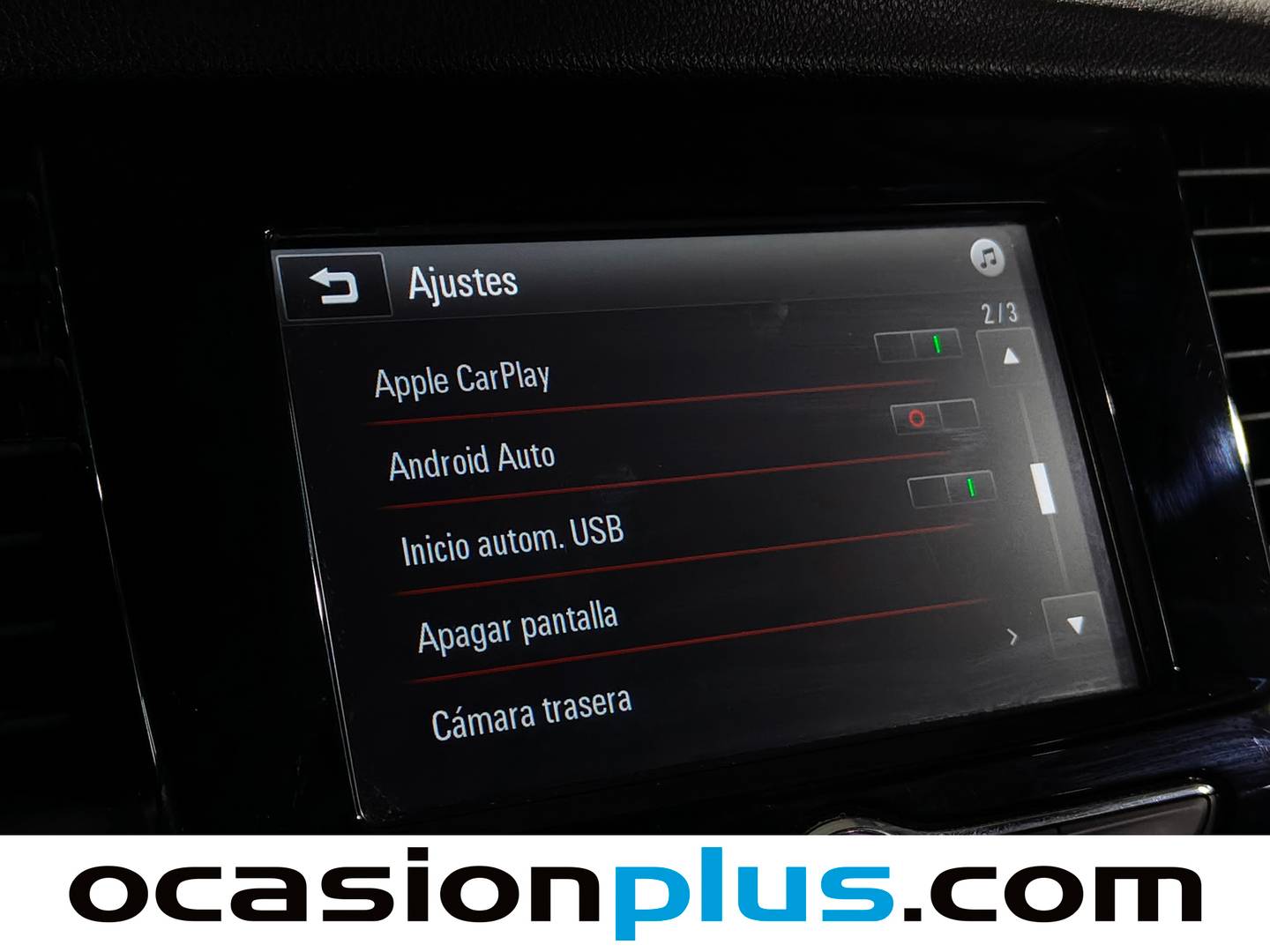 Extras y acabados del Opel Mokka X Opel Mokka X 1.4 Turbo GLP Selective 4X2 (140 CV)