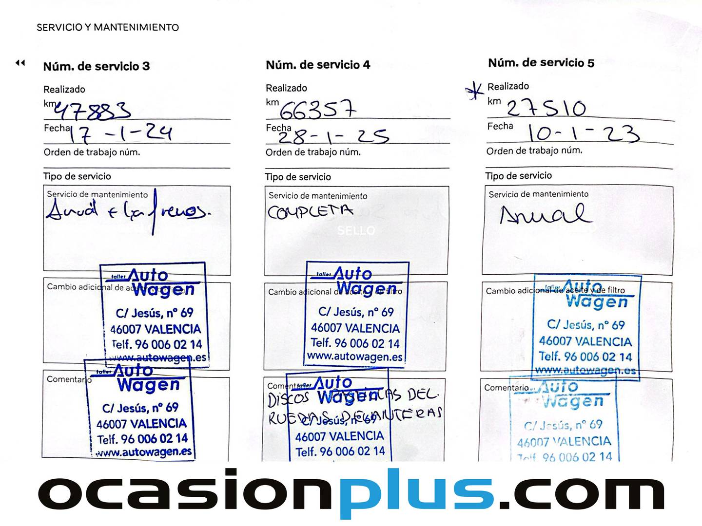 Foto del mantenimiento del Volvo XC40 Volvo XC40 D3 Business Plus Auto (150 CV)