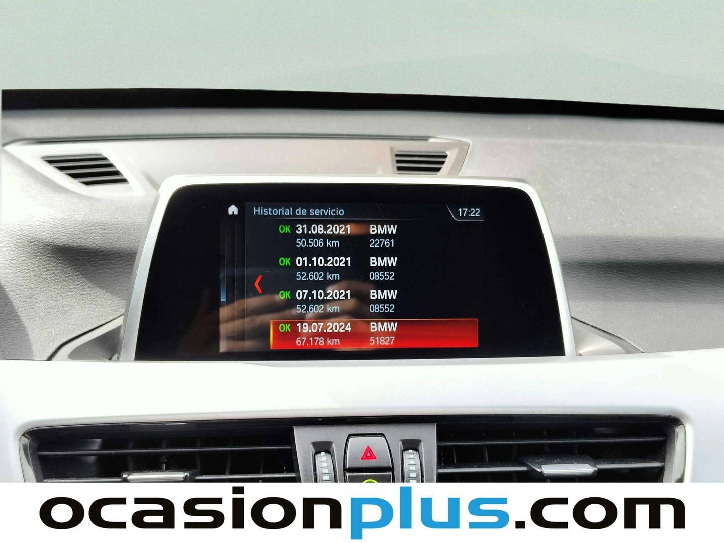 Foto del mantenimiento del BMW X1 BMW X1 sDrive18i (140 CV)