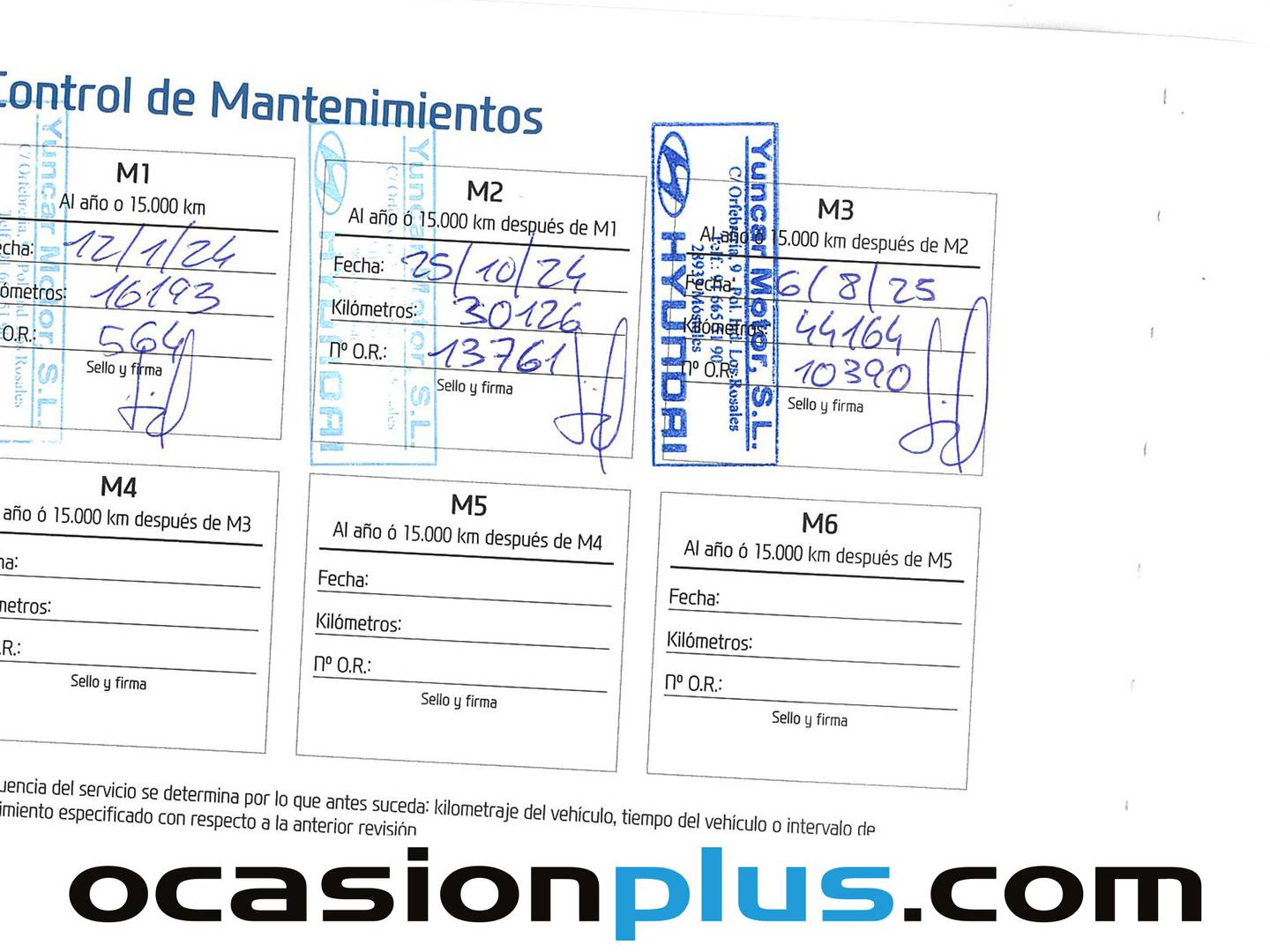 Foto del mantenimiento del Hyundai Tucson Hyundai Tucson 1.6 TGDI N-Line 30 Aniversario (150 CV)