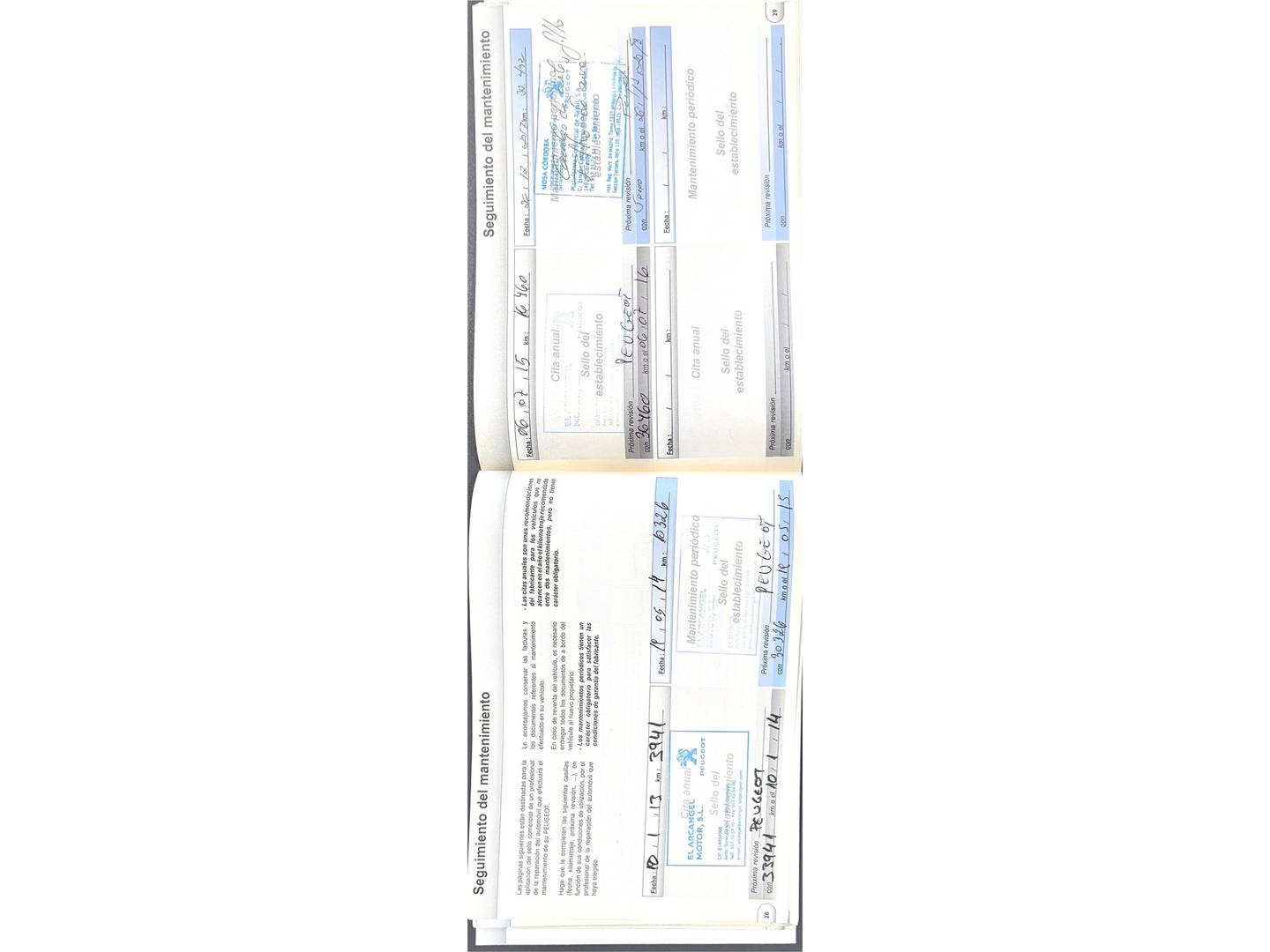 Foto del mantenimiento del Peugeot 207 Peugeot 207 1.4i Access (75 CV)