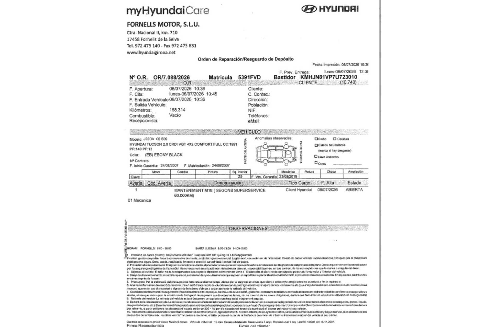 Hyundai Tucson 2.0 CRDi Comfort 4x2 - foto 19