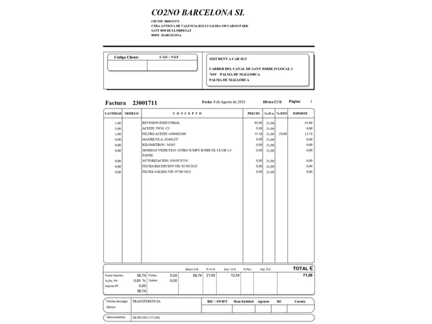 Mantenimiento