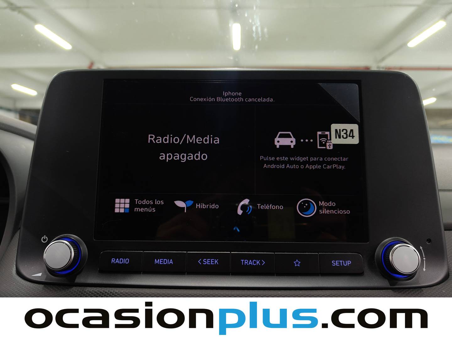 Hyundai Kona Hyundai Kona 1.6 GDI HEV Maxx DCT (141 CV) seminuevo