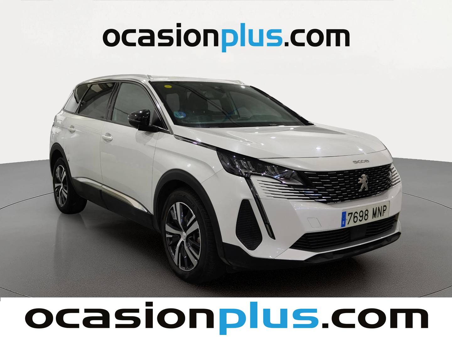 Foto delantera Peugeot 5008 Hybrid Peugeot 5008 Hybrid 1.2 Allure Pack eDCS6 (136 CV) 7 plazas derecha