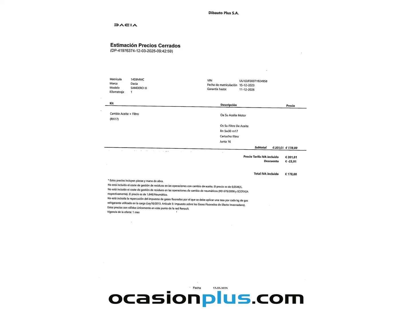 Foto Dacia Sandero Dacia Sandero Stepway Expression TCe  (91 CV)