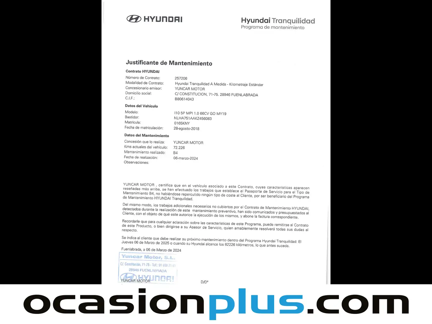 Foto Hyundai i10 Hyundai i10 1.0 Go !(66 CV)