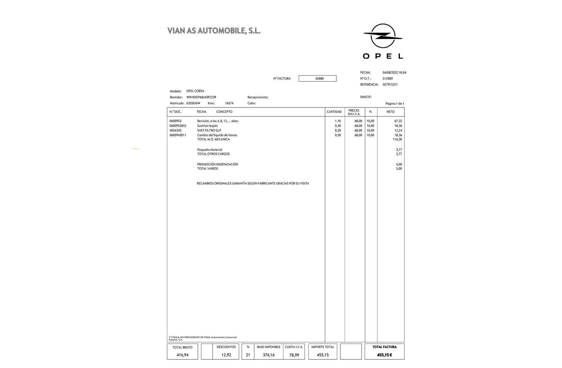Opel Corsa 1.4 GLP Selective - foto 21