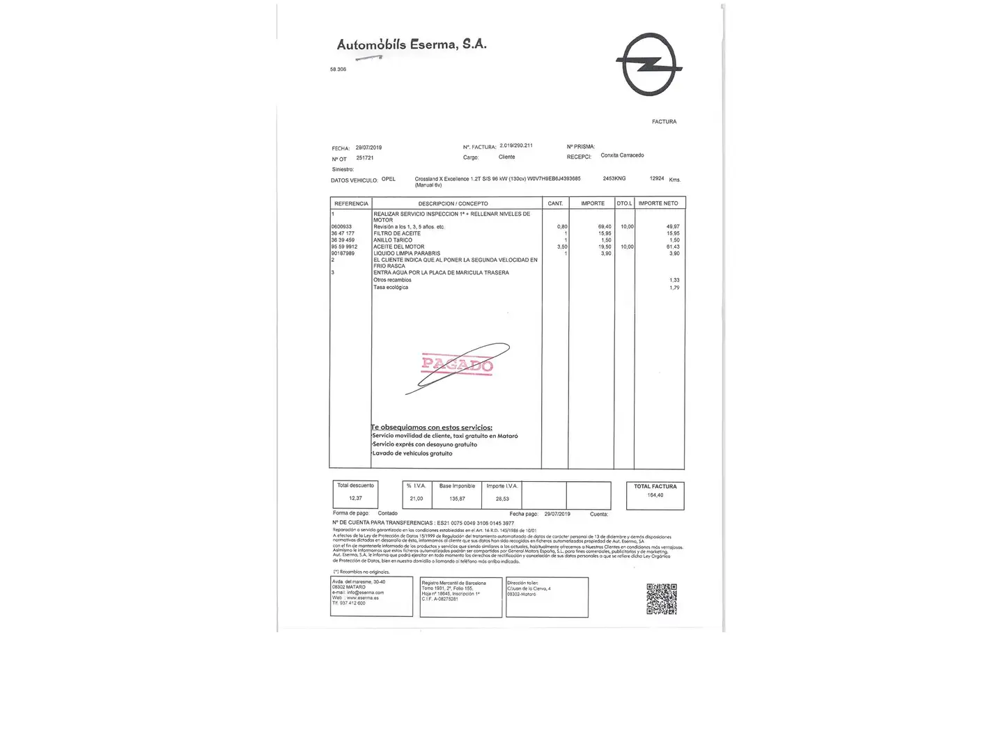 Foto Opel Crossland X Opel Crossland X 1.2 Turbo Innovation  (130 CV)