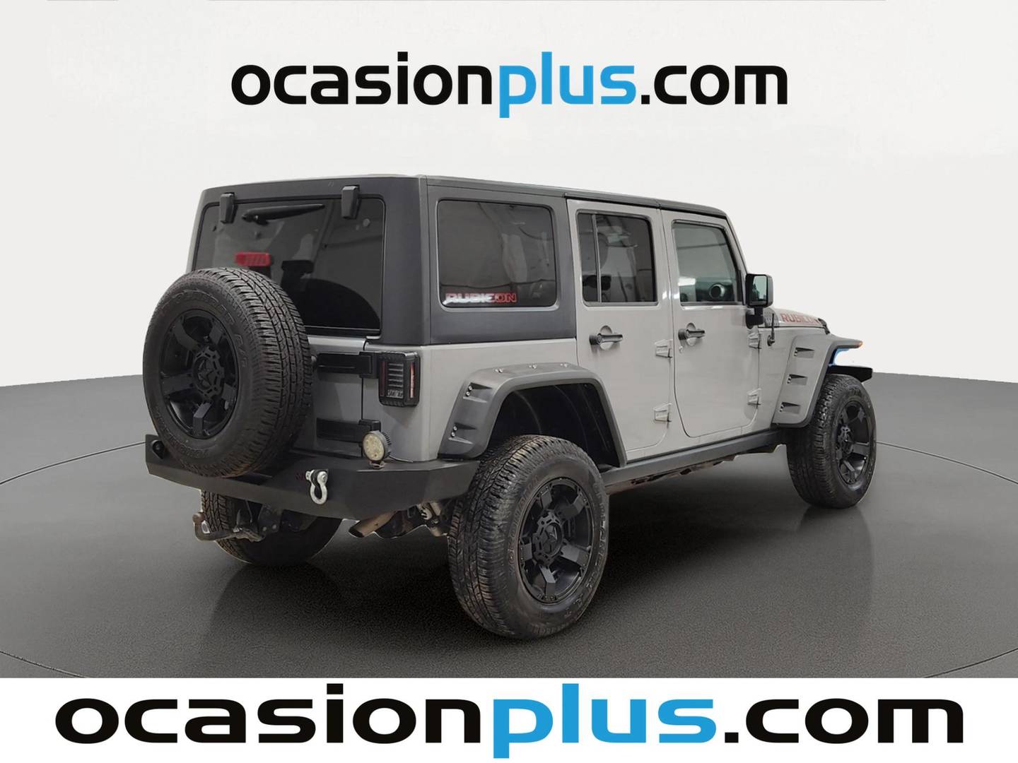 Foto trasera Jeep Wrangler Unlimited Jeep Wrangler Unlimited 2.8 CRD Rubicon Auto (200 CV) derecha