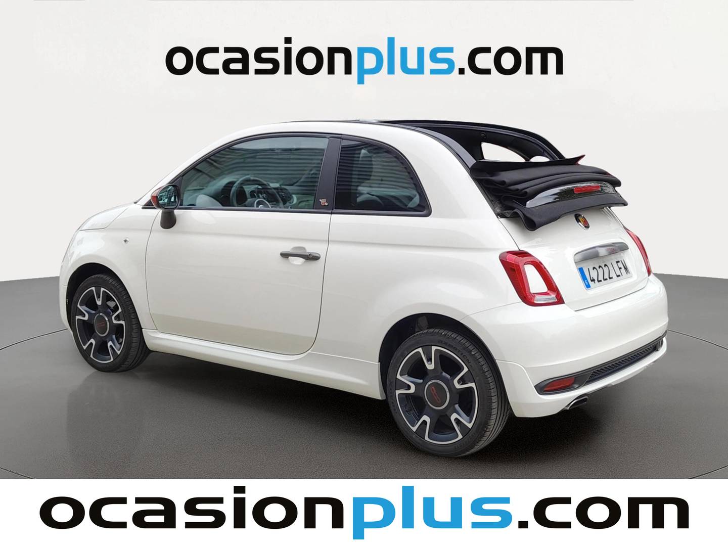 Foto trasera Fiat 500C Fiat 500C 1.2 8v Cabrio S (69 CV) derecha