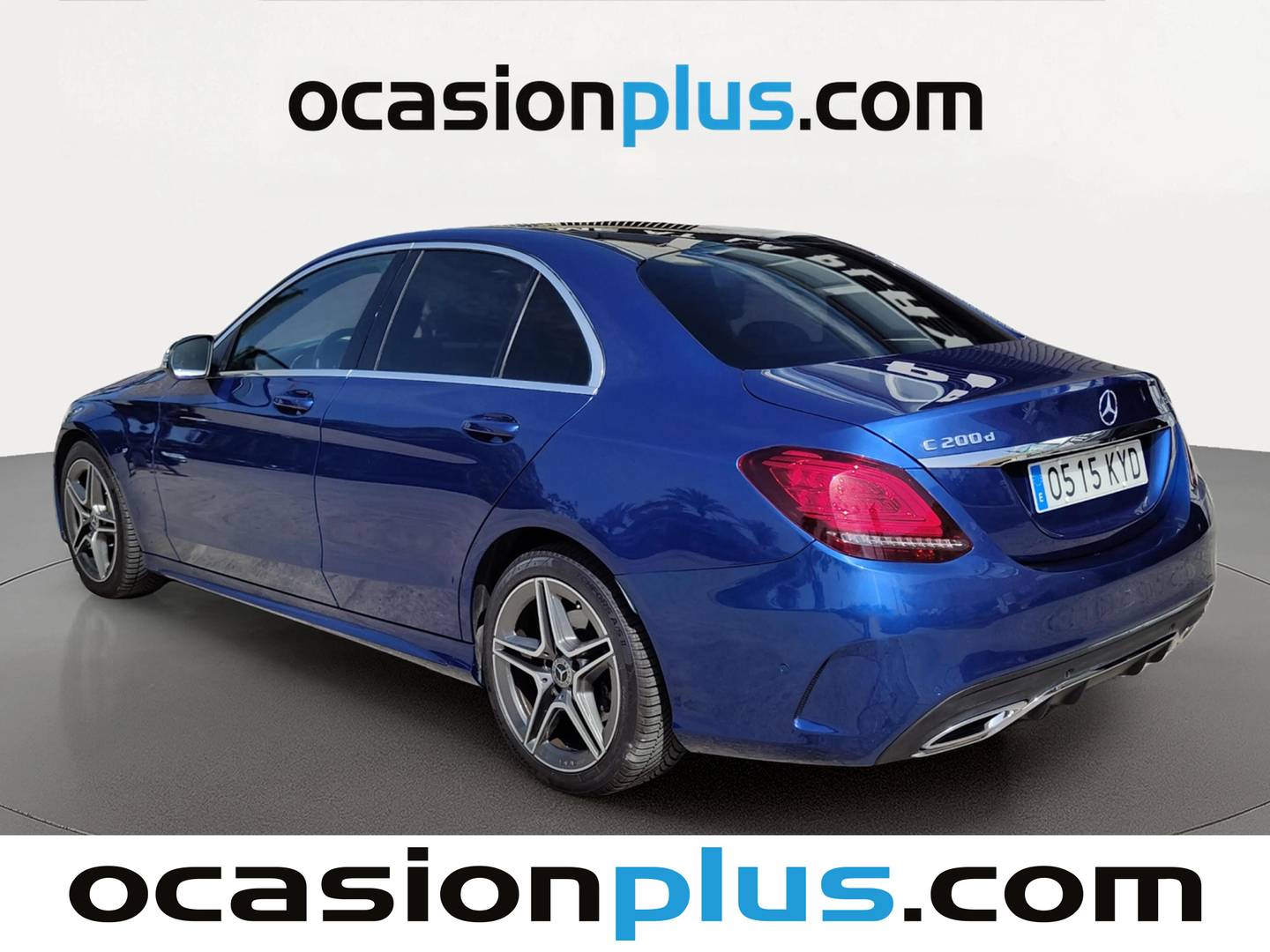 Foto trasera Mercedes Clase C Mercedes Clase C 200 d (160 CV) Pack AMG izquierda