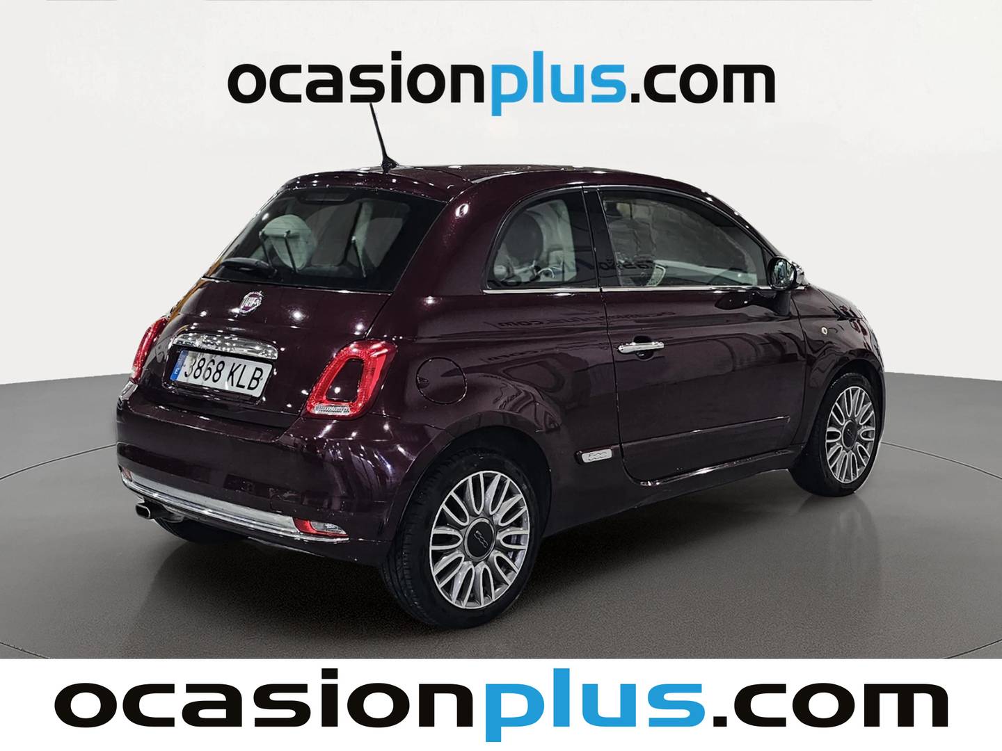 Foto trasera Fiat 500 Fiat 500 1.2 8v Lounge (69 CV) derecha