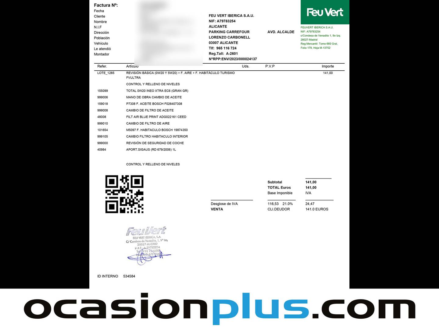 Foto del mantenimiento del KIA Ceed KIA Ceed 1.6 MHEV iMT Drive (136 CV)