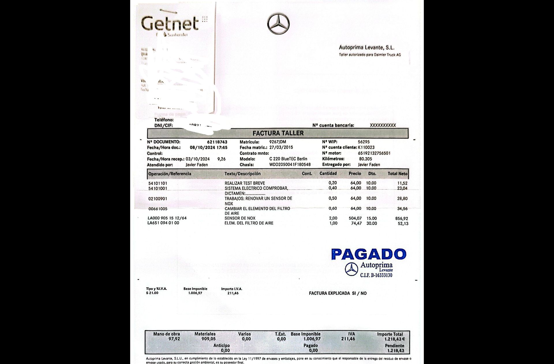 Mercedes-Benz Clase C 220 BlueTEC - foto 22