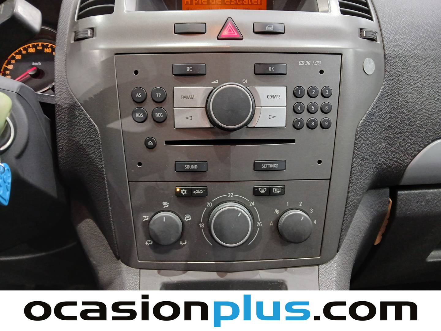 Extras y acabados del Opel Zafira Opel Zafira 1.6 16v Enjoy 7 Plazas (105 CV)