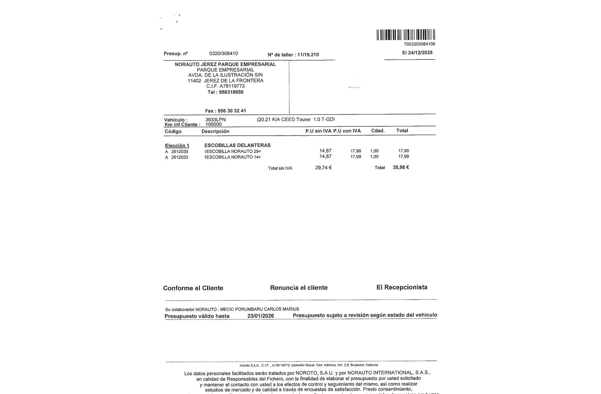 Kia Ceed 1.0 T-GDi Drive - foto 11