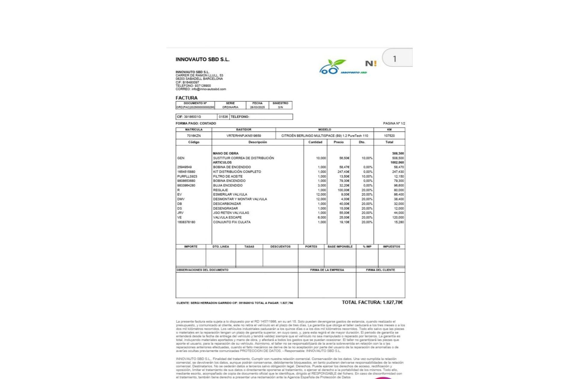 Citroën Berlingo Combi PureTech 110 Talla M Feel - foto 20
