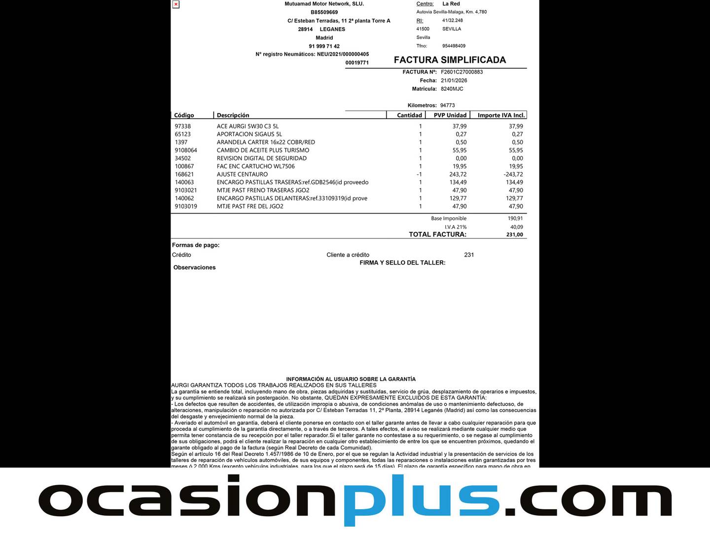 Foto del mantenimiento del Nissan QASHQAI Nissan Qashqai DIG-T 140 mHEV N-Connecta 4x2 (140 CV)