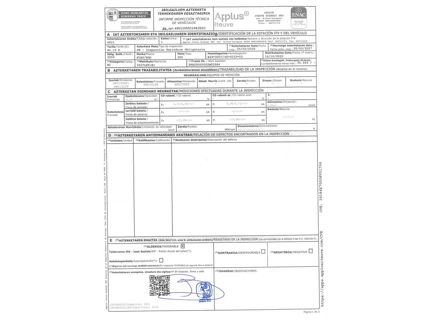 Rimor XGO Rimor XGO 2.3D Dynamic 35 (140 CV) manual