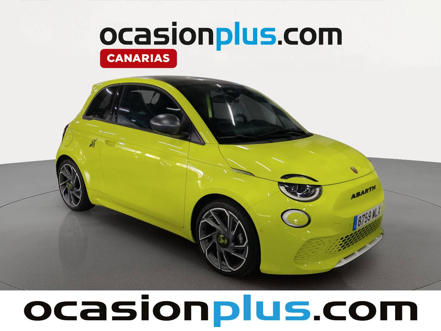 Foto delantera Abarth 500 Abarth 500e 42kwh Scorpionissima (155 CV) derecha