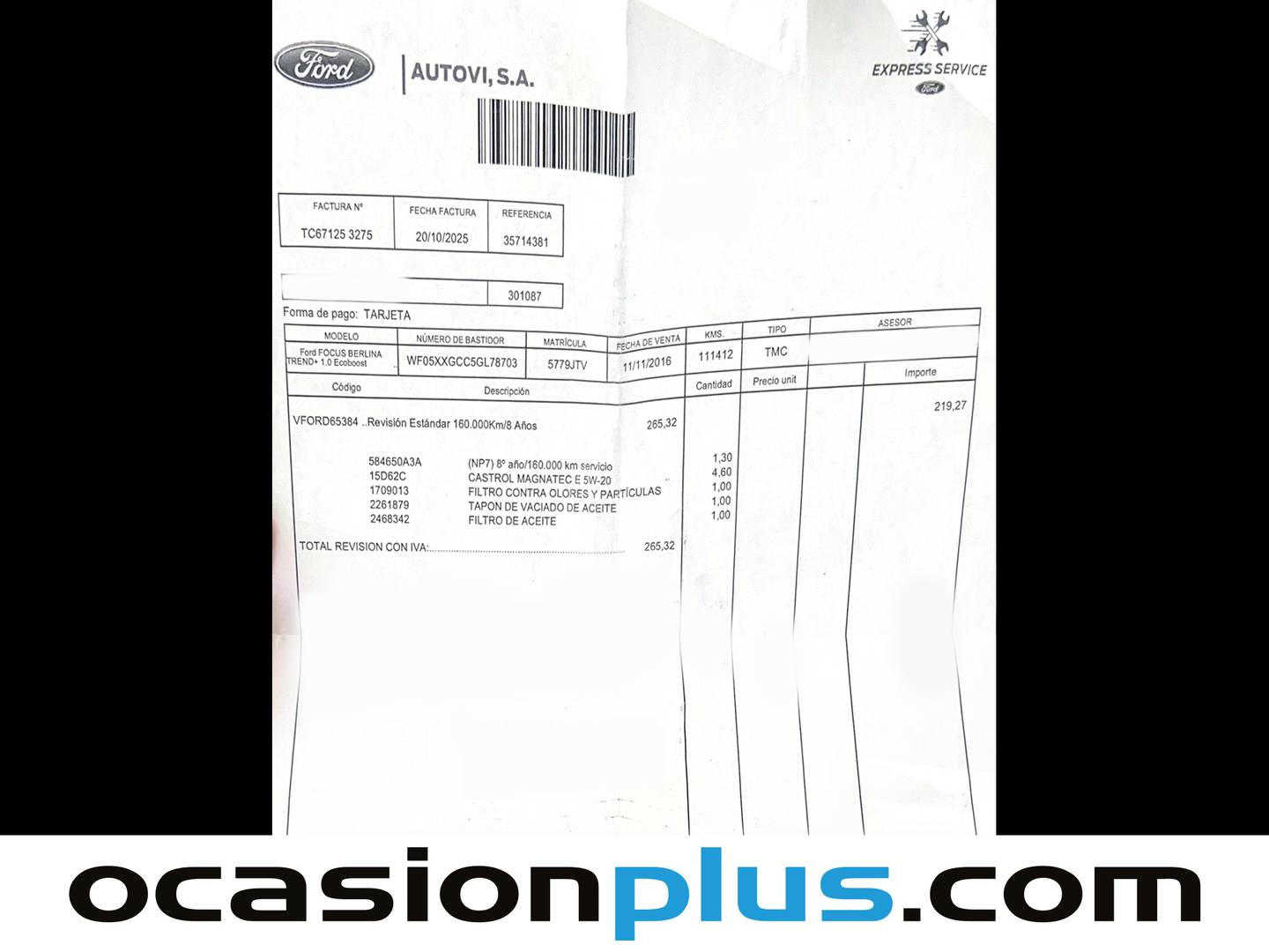 Foto Ford Focus Ford Focus 1.0 Ecoboost S&S Business (125 CV)