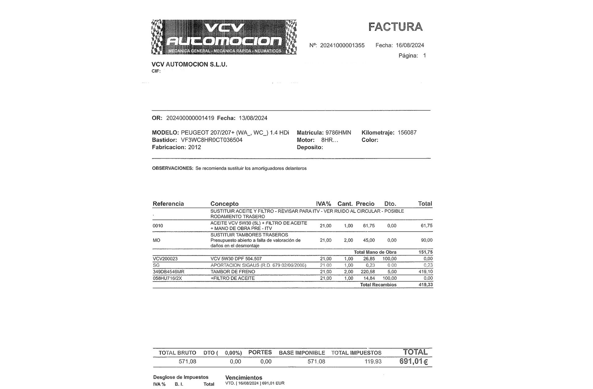 Peugeot 207 1.4 HDi Active FAP - foto 16