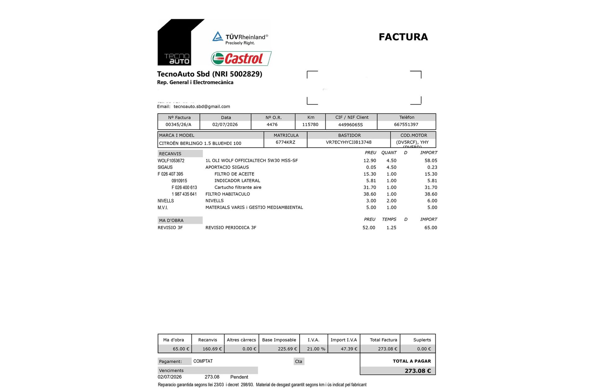 Citroën Berlingo BlueHDi 100 Talla M Shine - foto 18