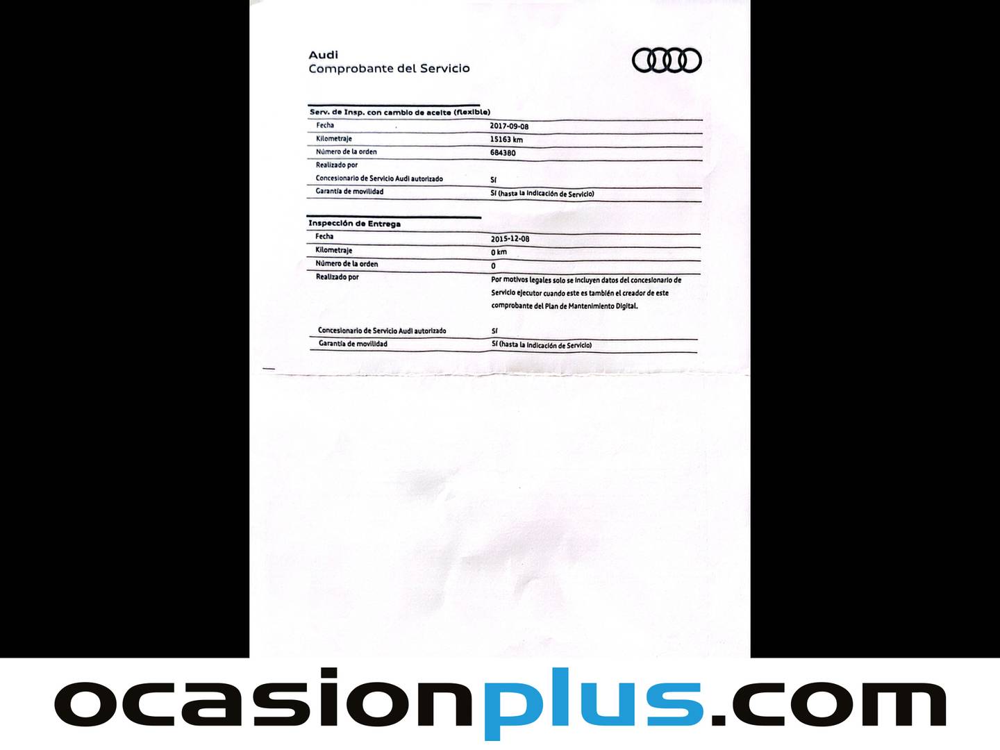 Foto del mantenimiento del Audi A5 Audi A5 Sportback Advanced edition 1.8 TFSI (177 CV) multitronic