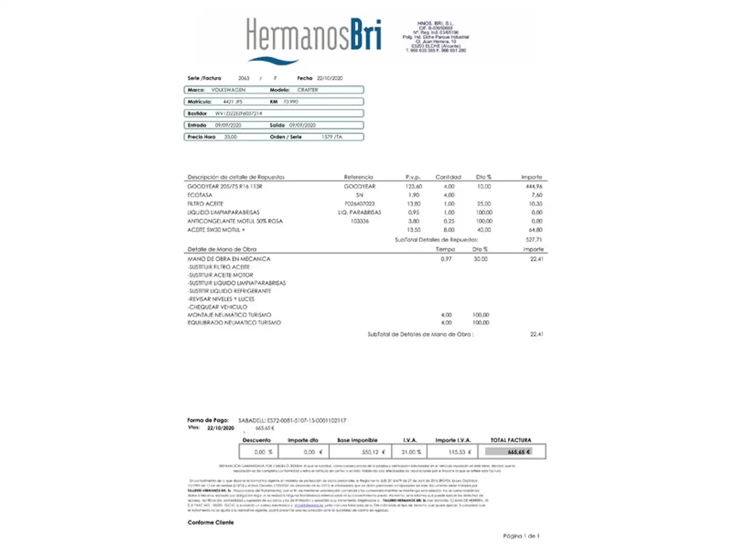 Mantenimiento