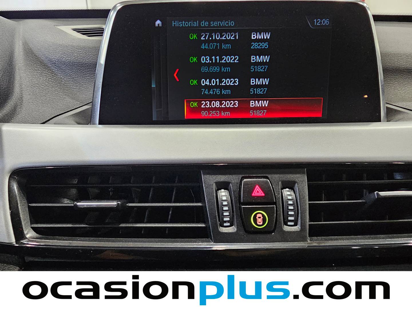 Foto del mantenimiento del BMW X1 BMW X1 sDrive18d Business (150 CV)