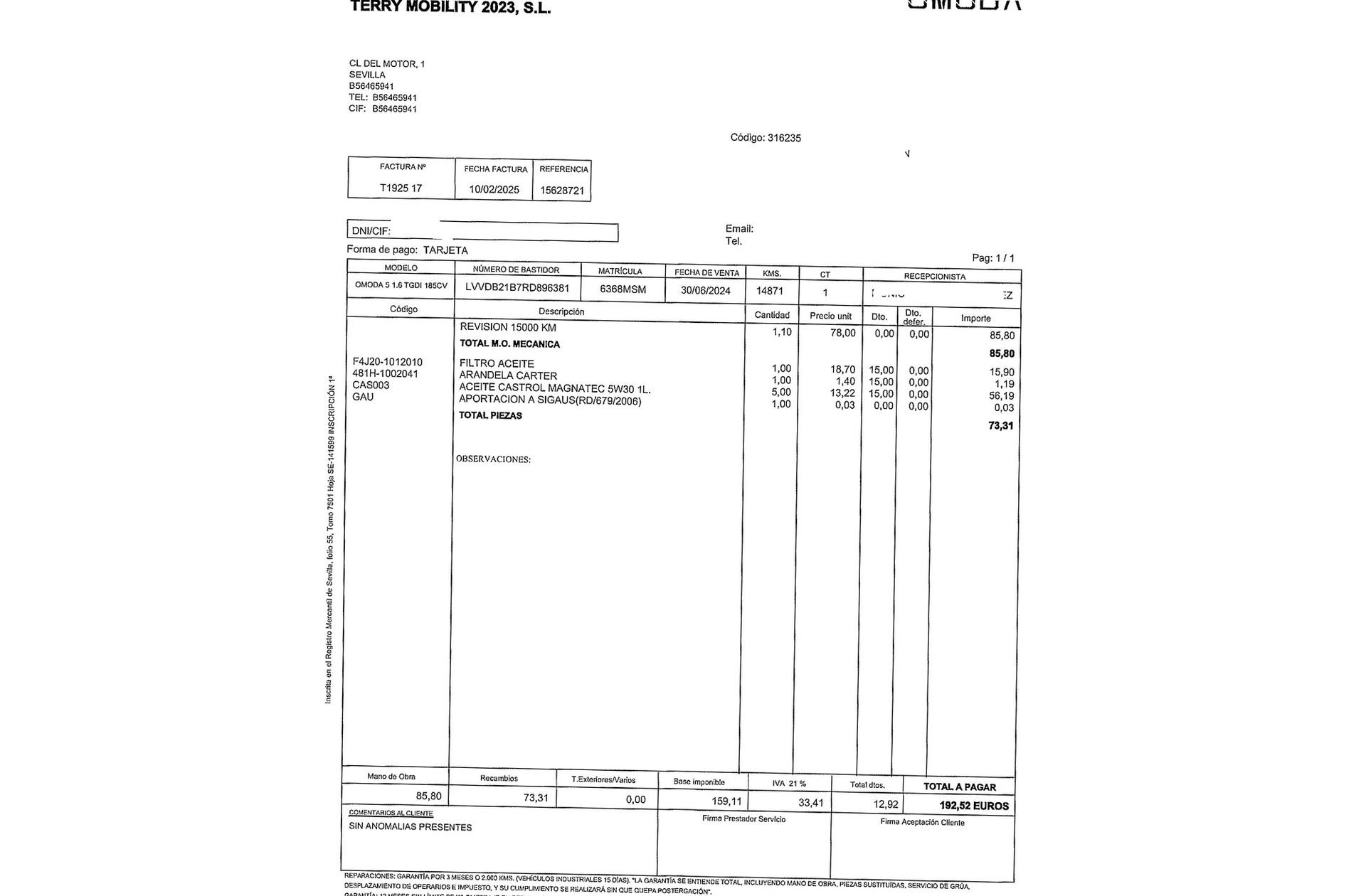 Omoda 5 1.6 T-GDi Premium DCT - foto 26