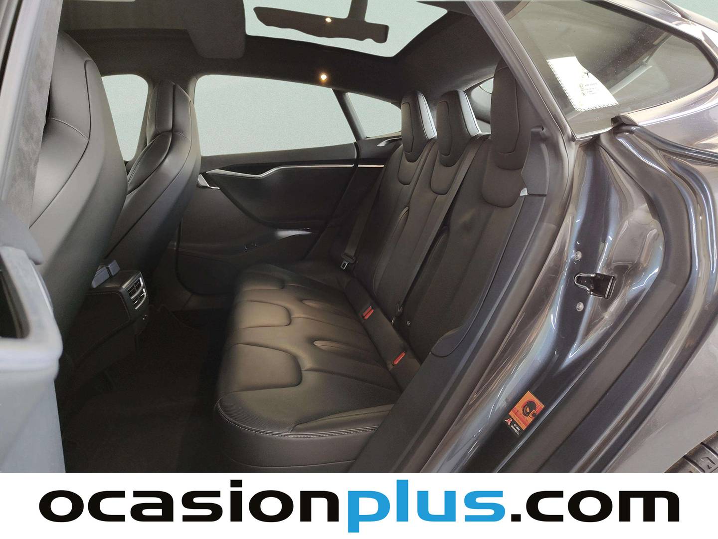 Foto asientos traseros Tesla Model S Tesla Model S P100D 4WD (772 CV)