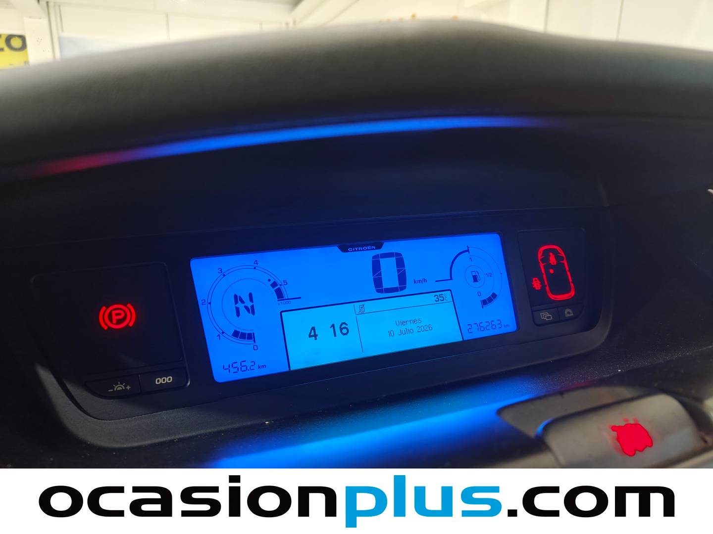 Extras y acabados del Citroën C4 Picasso Citroën C4 Picasso 2.0 HDI SX CMP (138 CV)