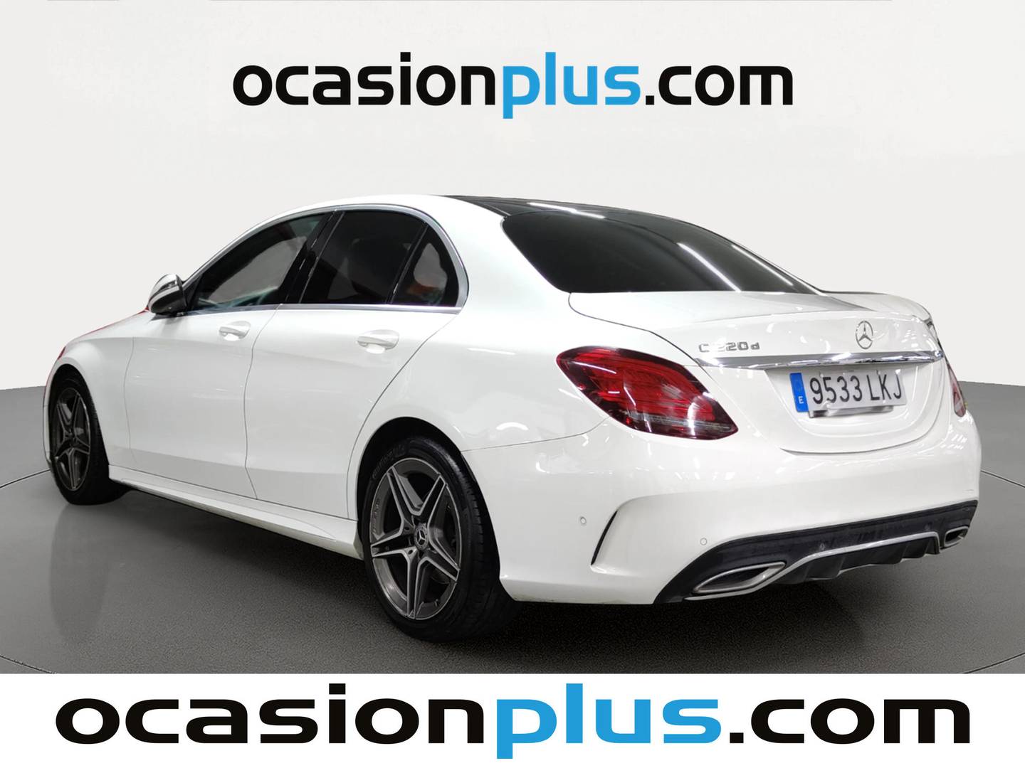 Foto trasera Mercedes Clase C Mercedes Clase C 220 d (194 CV) Pack AMG izquierda