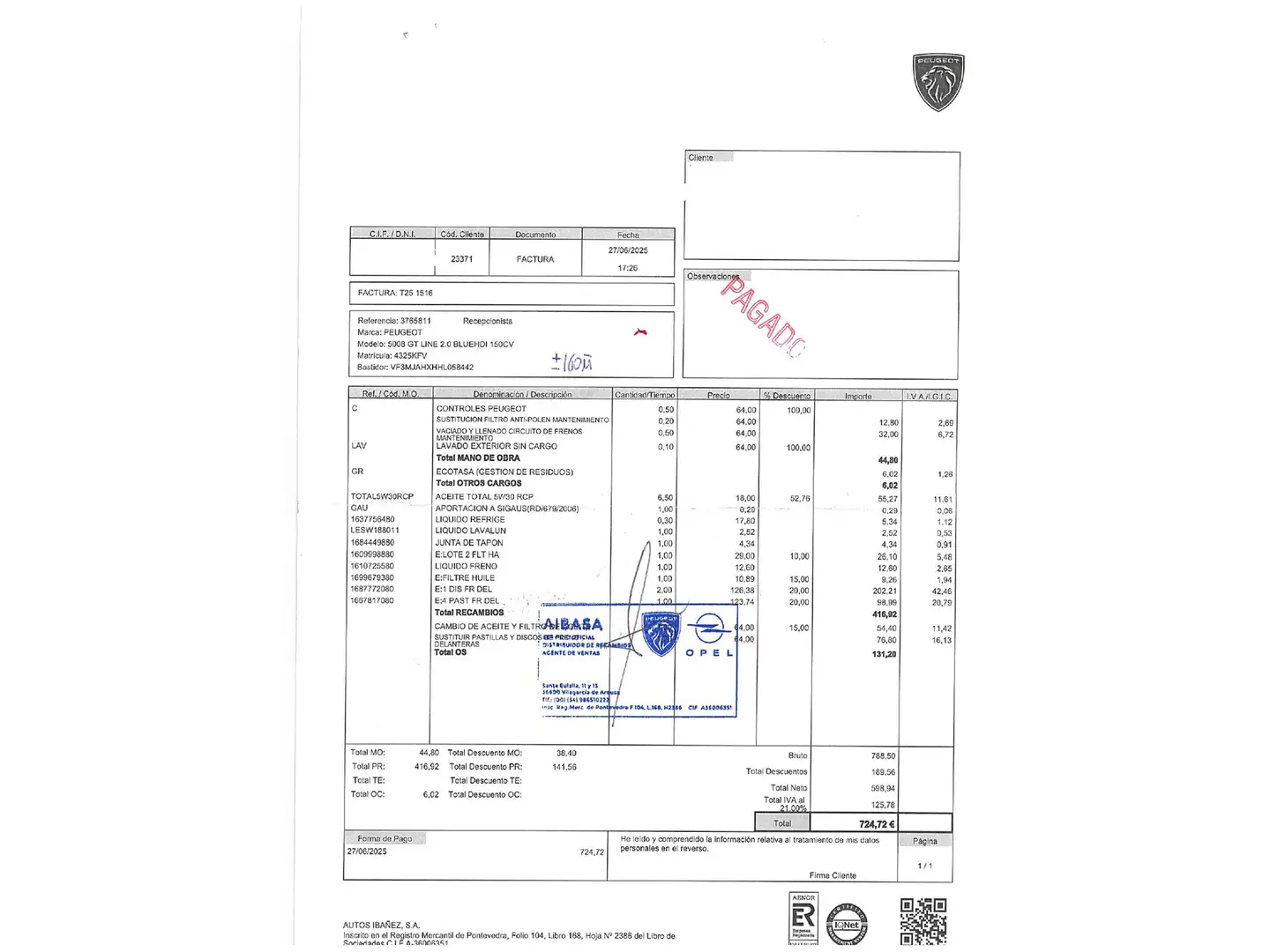 Foto Peugeot 5008 Peugeot 5008 2.0L BlueHDi GT-Line S&S (150 CV) 7 plazas