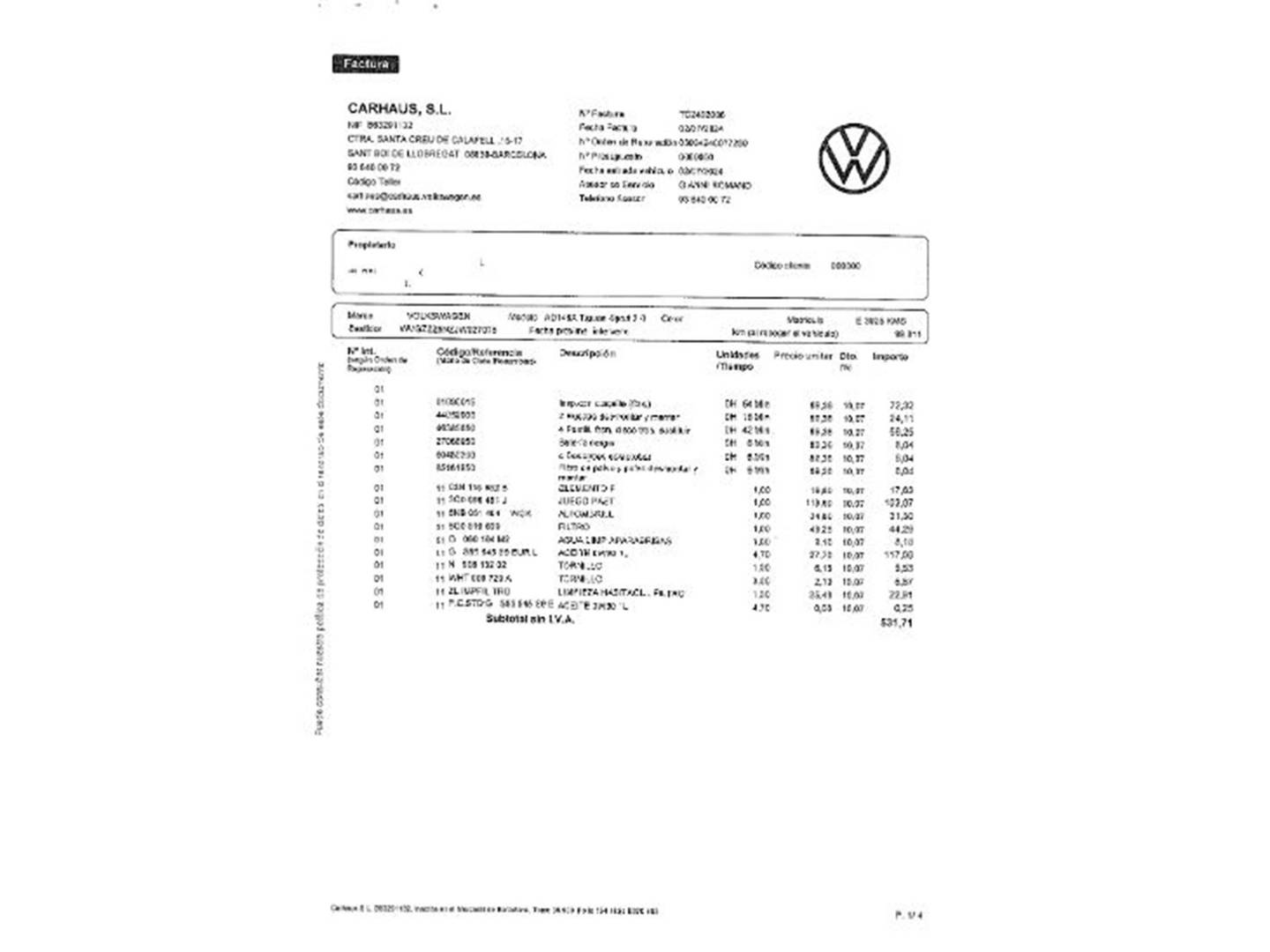 Foto Volkswagen Tiguan Volkswagen Tiguan Sport 2.0 TDI Pack R-Line (150 CV)