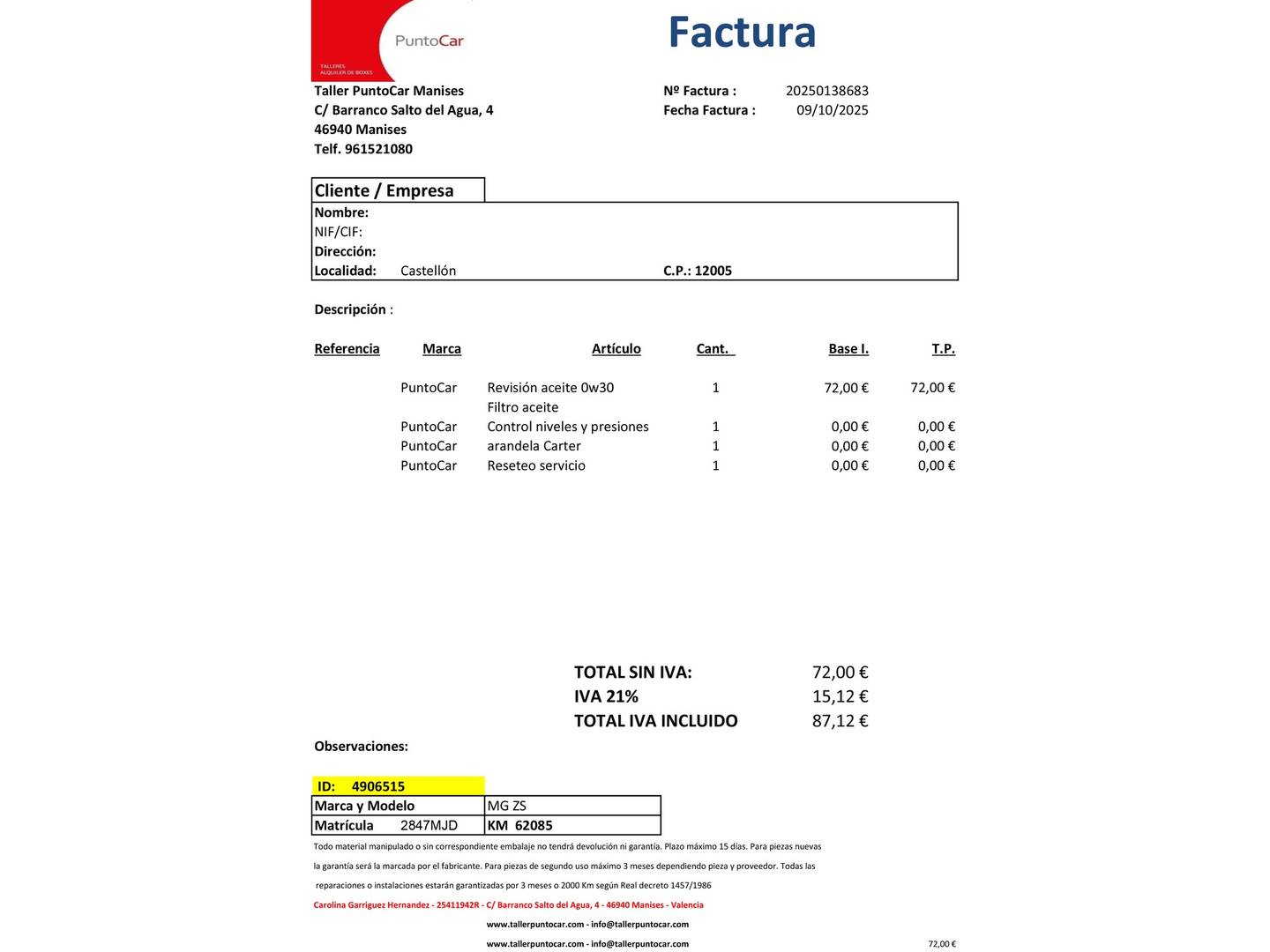 Foto MG ZS MG ZS 1.0T Luxury (111 CV)