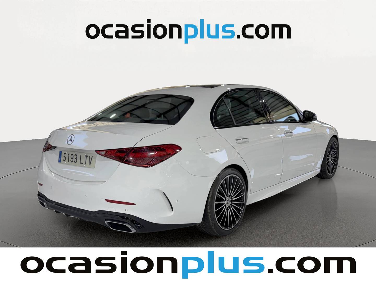 Foto trasera Mercedes Clase C Mercedes Clase C 200 (204 CV) Pack AMG derecha