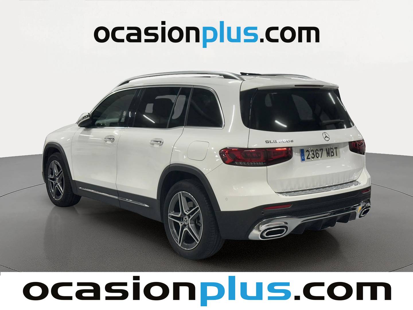 Foto trasera Mercedes GLB Mercedes GLB 200 d (150 CV) Pack AMG izquierda