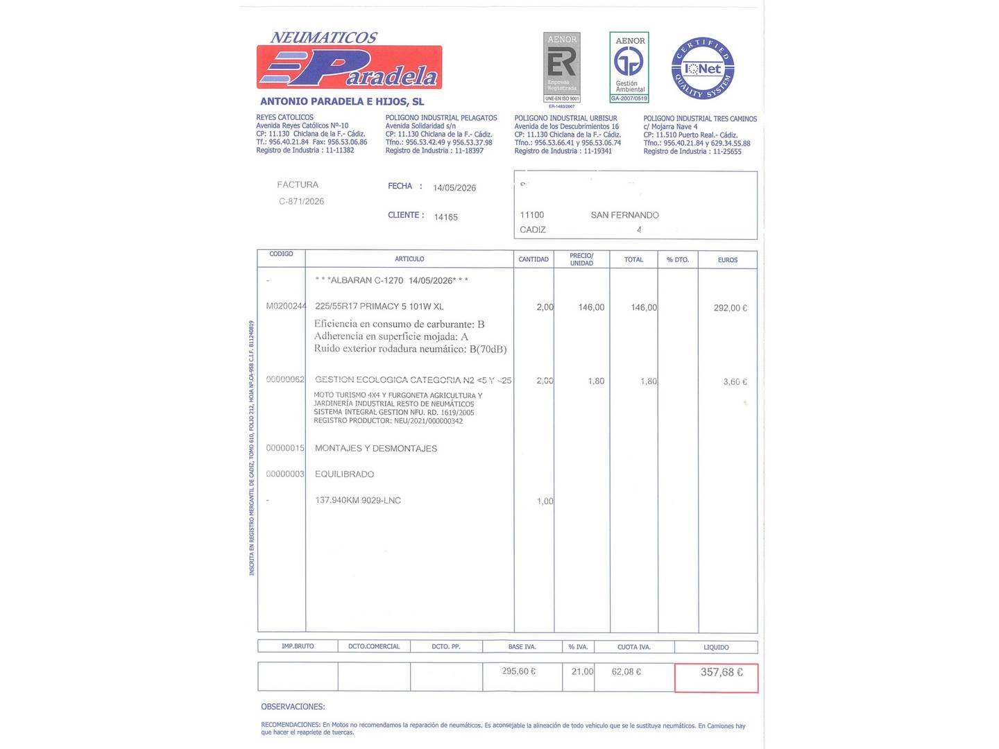 Foto del mantenimiento del Peugeot Traveller Peugeot Traveller BlueHDi 150 Allure Standard (150 CV) 9 Plazas