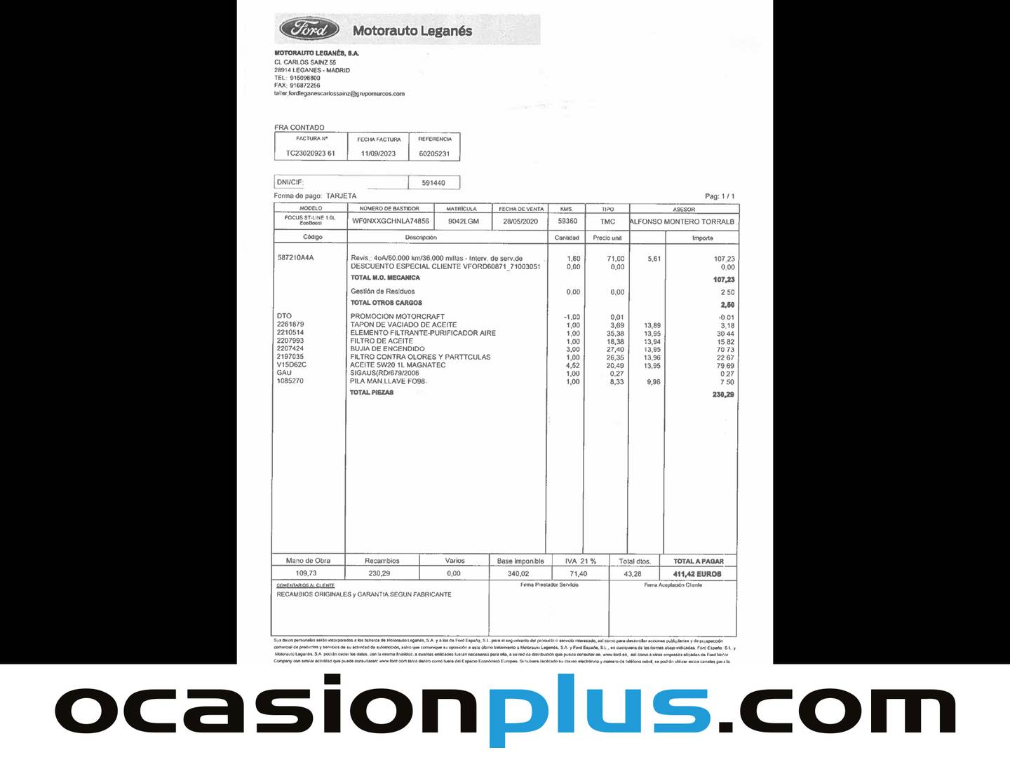 Foto Ford Focus Ford Focus 1.0 Ecoboost S&S ST-Line (125 CV)