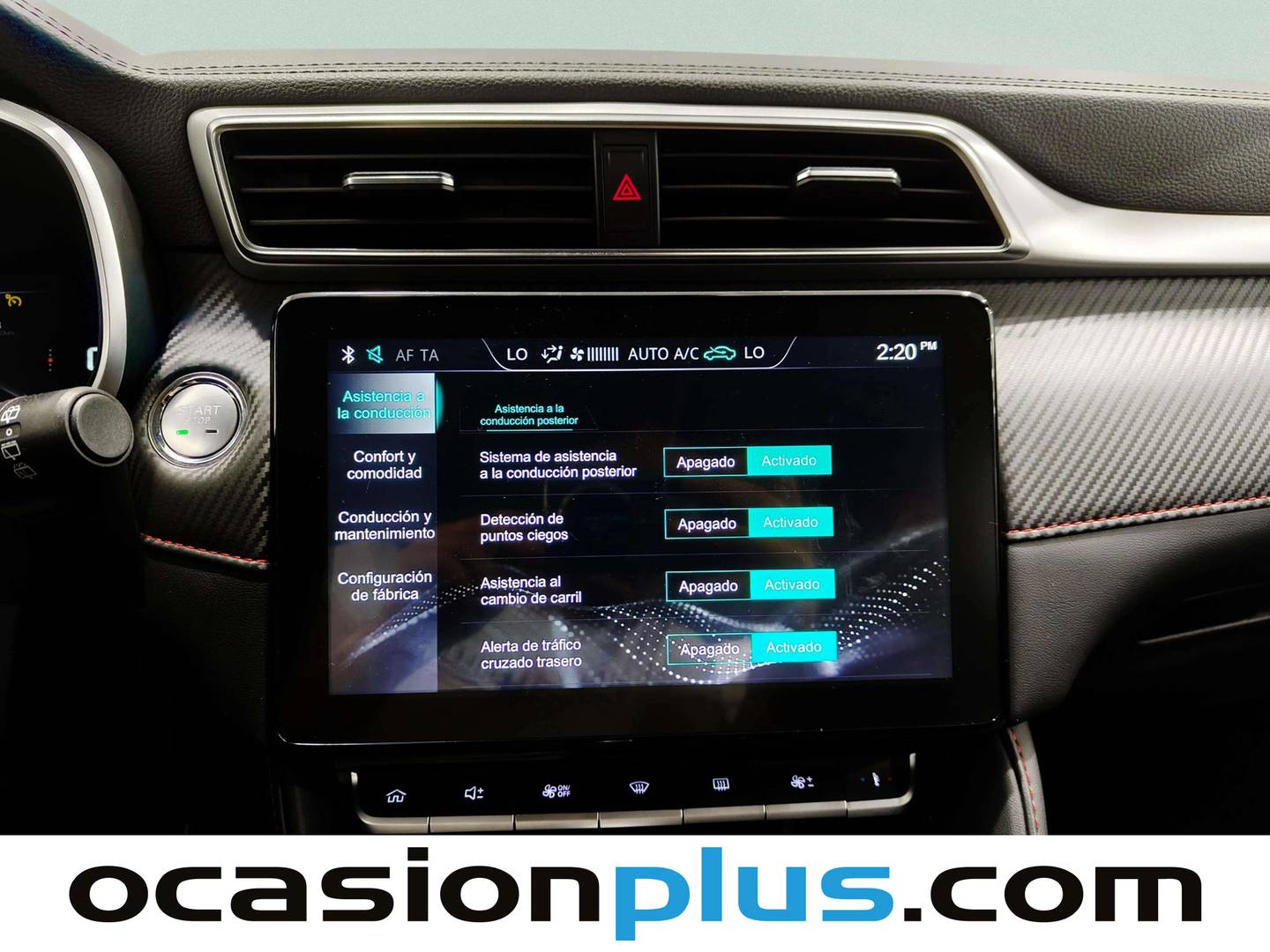 Acabados MG ZS MG ZS 1.0T Luxury Auto (111 CV)