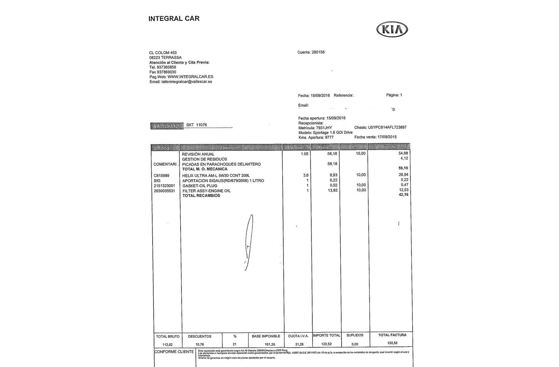 Kia Sportage 1.6 GDI Drive 4x2 - foto 15